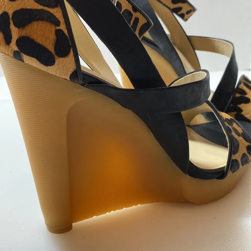 Calvin Klein high Dani Wedge platform Sandal - Picture 6 of 12